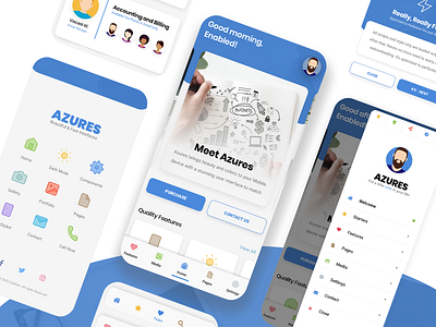 Azures Mobile | Mobile Site Template & PWA