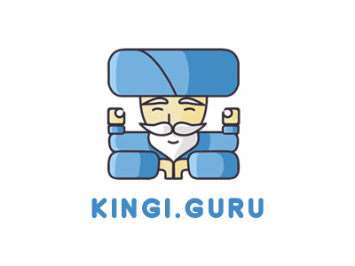 Huru character cartoon character guru illustration mascot