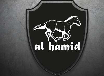 Logo design for al-hamid horse agency by Foyzul Islam branding creative creative logo design graphic design logo logo design