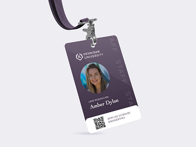 College Name Badge Sharpen Challenge By Ariana Dufour On Dribbble