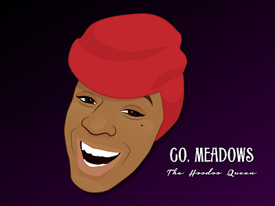 Co. Meadows Portrait Illustration headshot illustration illustrator portrait vector