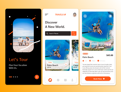 TRAVELX app branding design icon illustration logo tour touring tours travel travelling typography ui ux vacation vector