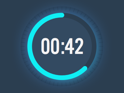 Timer clock countdown timer