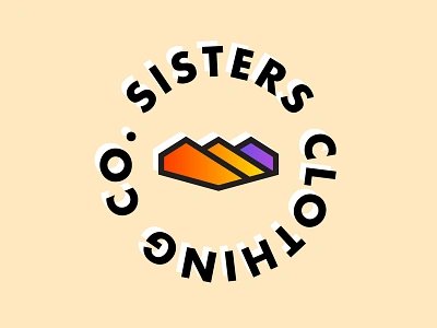 Sisters Clothing Co. - Central apparel clothing design icon logo mountain oregon outdoors pdx vector