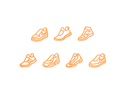 Shoe icons