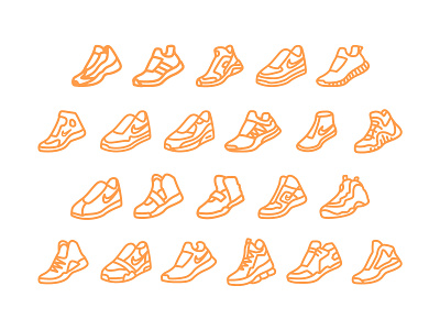Shoe icon progress