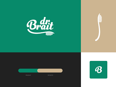 Dr. Bright – Logo for Dental Clinic design graphic design illustrator logo logotype лого логотип