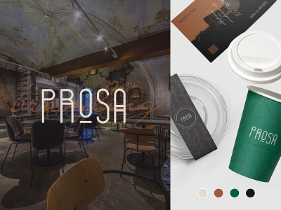 Prosa – Branding for European Restaurant branding cafe design graphic design identity illustration logo logotype restaurant