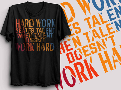 Heard work t shirt branding design febrichy febrichy brand febrichy.com graphic design heard work illustration t shirt t shirt design vector