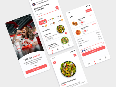 Food Delivery App Design