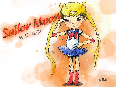 sailor moon girl sailor moon