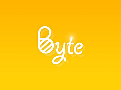 Byte bee LOGO bee byte logo