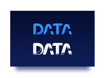 DATA-Logo blue data logo white