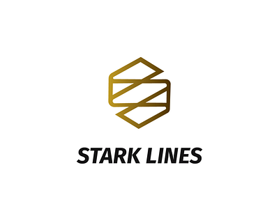 Stark Lines branding graphic design logo