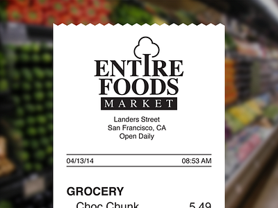 Entire Foods Market