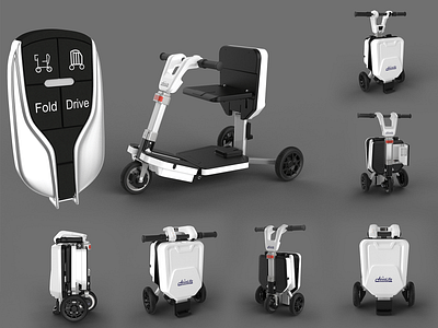 NEVOLIFE - Product Designing & Packaging branding car cart communication cycle design designing electric electronic mini modelling moped motor rendering truck