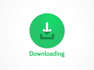 Downloading Material Design Icon/Logo Concept