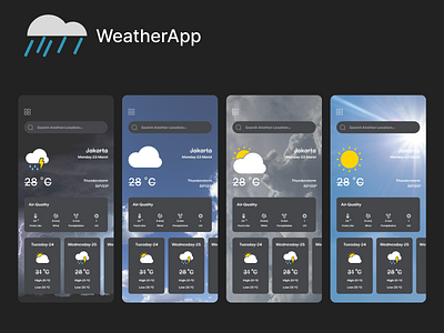 WeatherApp ui