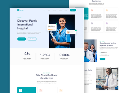 Medical Landing Page