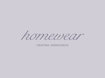 Homewear — Identity