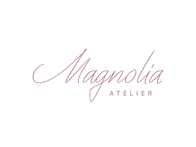 Magnolia — Logo branding bridal identity jewelry logo naming typeface