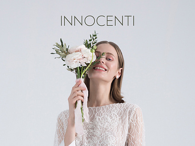 Innocenti — Identity branding bridal fashion identity logo minimal