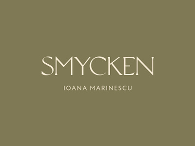 Smycken — Identity accessories branding bridal fashion identity jewelry logo minimal typeface