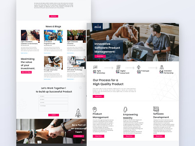 Company Website Design clean company profile company website design home page interaction landing page ui ux web design webdesign website