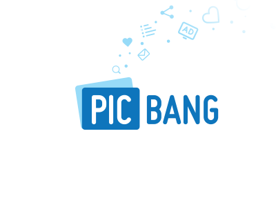 PicBang branding design logo