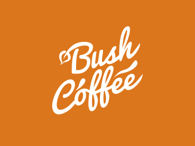 Bush Coffee V2 ai branding coffee design logo