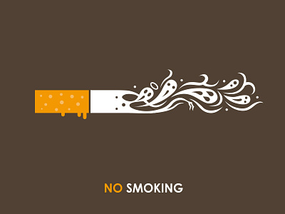 No Smoking ai design illustration poster smoking