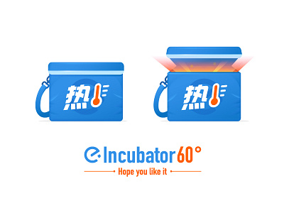Incubator 60 blue eleme hot icon incubator weather