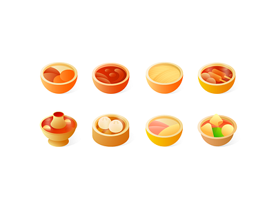 Eleme 8.0 - Food icons v1 design eleme food food app icon illustration vector