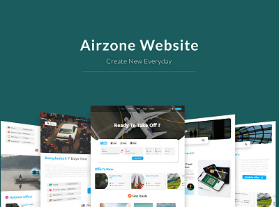 Airzone Website adobe xd adverising branding design graphic design illustration mockup ui ui design ux ux design web web design website