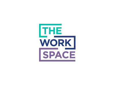 The Work Space co working collaborative creative logo office shared shared office workspace