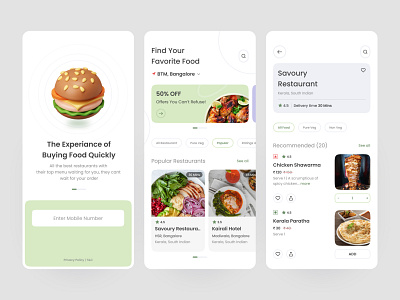 Find Your Favorite Food clean cleanapp color delivery design fastfood food foodapp fooddelivery icon illustration minimal new product trending ui ux visualdesign