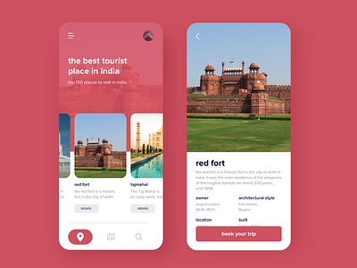 App for travel app clean ui creative design ios mobile ui new travell trending trip ui ux