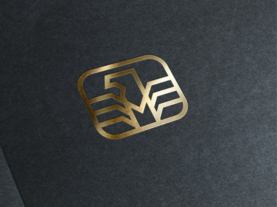 RMS 2 black credit card eagle gold icon merchant monogram smartchip symbol wing