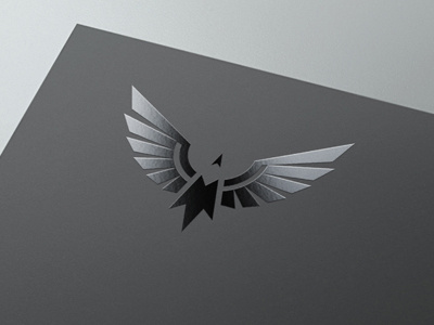 Brave - Branding Studio - 3 black branding brave eagle pencil spot uv studio symbol wings