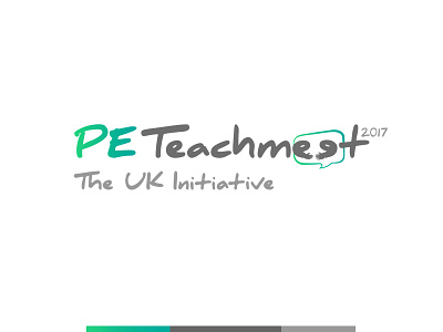 PE TeachMeet Logo 1 branding chat competition design logo meet pe teach teaching