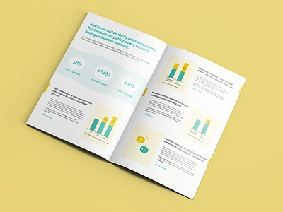 The EverLearner Booklet book booklet design graph graphic learning magazine school