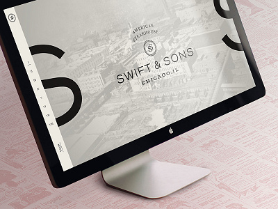 Swift & Sons development restaurant web design