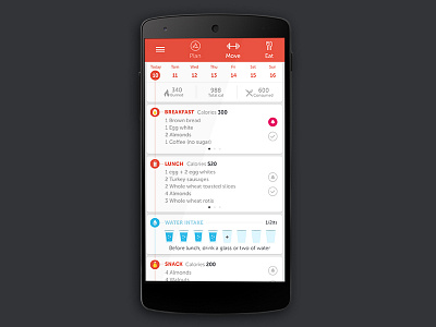 Plan Screen android androidapp app appui fitness fitnessapp health healthapp homescreen mobileapp ui userinterface