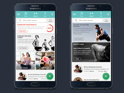 Move Screen androidapp appui fitnessapp health healthapp homescreen mobileapp ui userexperience userinterface ux