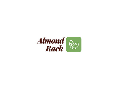 Almond Rack Logo Design logo design