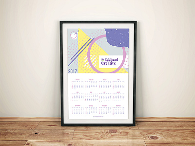 2017 Egghead Creative Calendar calendar