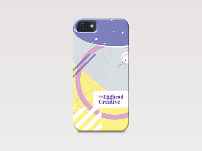 Designed mobile case for The Egghead Creative