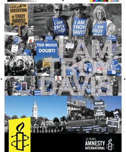 Amnesty -- Program inside back cover 4c amnesty print program troy davis wrc