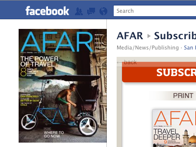 AFAR: FB page afar facebook