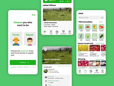 Farmers App by riplush on Dribbble